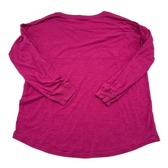 Victorias Secret Pink Long Sleeve Aztec Print Pocket Top Large - Picture 7 of 7